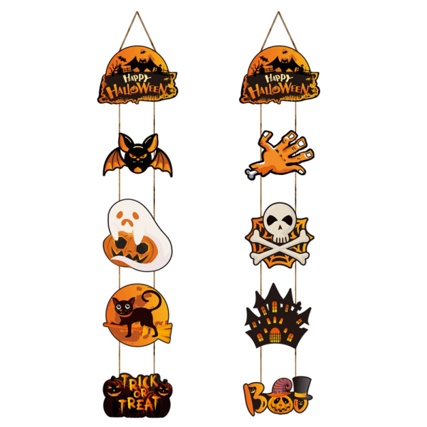 Halloween Party Dekoration Tillbehör Banner Skylt Party Dekoration