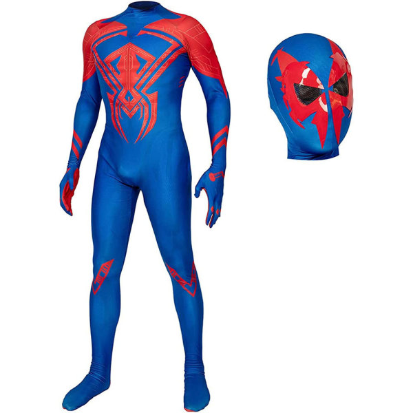 Vuxna Halloween kostym Spider-Man Body Skinny Jumpsuit 160cm