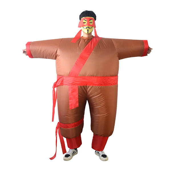 Halloween-asut aikuisille miehille Cosplay puhallettava puku Klovni Joulu roolileikki mekko Ninjas