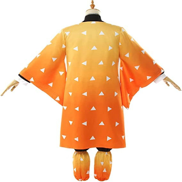 5-pack Demon Slayer Anime Kimono Cosplay Kostym för Barn Halloween L