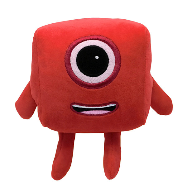 Sarjakuva Numberblocks pehmonukke pehmeä täytetty lelu lapsille joululahjaksi 1