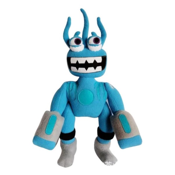 Monster fylld leksak skräck sång spel plysch leksak barn kuddar Blue Monster 25cm