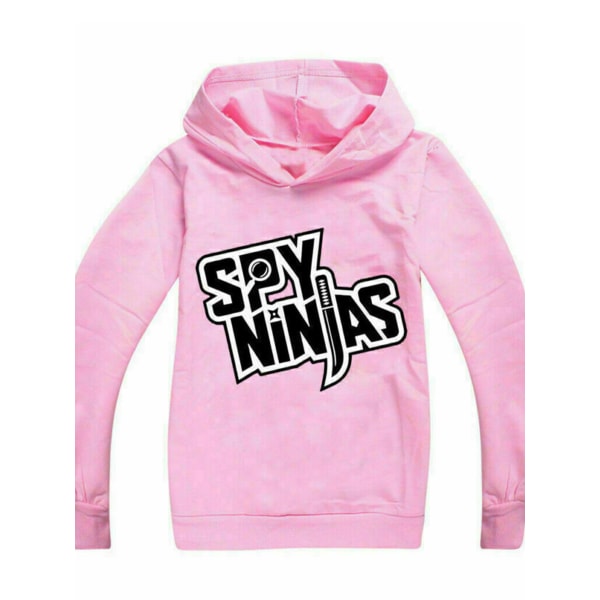 Barn SPY NINJA Hoodie Sweatshirt Sport Långärmad Tröja yellow 150cm