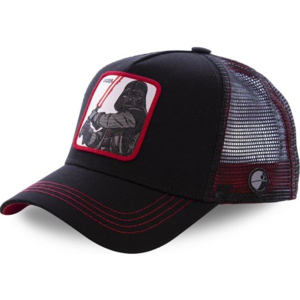 Unisex Baseballkeps i Cartoon-stil, Justerbar Mesh Trucker Snapback-hatt #3