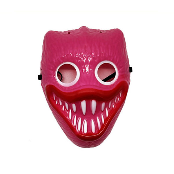 Led-naamio Halloween-naamio Cosplay-asu Realistiset juhlatarvikkeet Red
