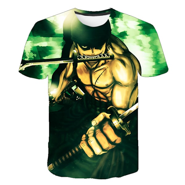 Son Goku T-shirt Pojk Anime Dragon Ball Z T-shirt Cartoon Toppar Tee Barn Pojkar T-shirts Barnkläder Sommar Kortärmad Topp A 140cm