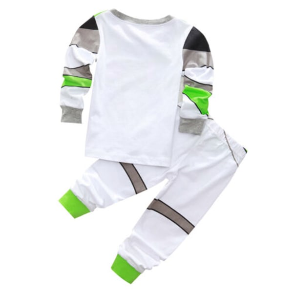 Barnpojkar Story Buzz Lightyear och Woody Pyjamas Underkläder Set Hudi 130cm