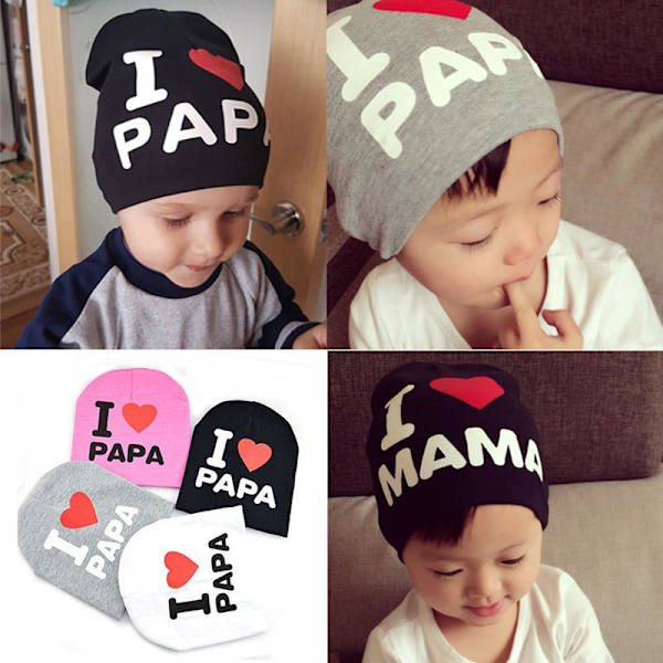 Pienten lasten tyttöjen ja poikien talvihatut grey PAPA