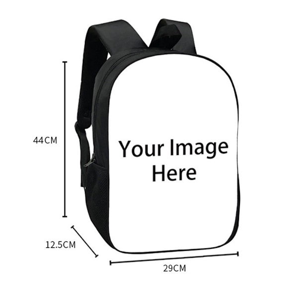 Barn Pojkar Flickor Cartoon Sonic Ryggsäck Skolväska Casual Bookbag Resväska Födelsedag Julgåvor #6