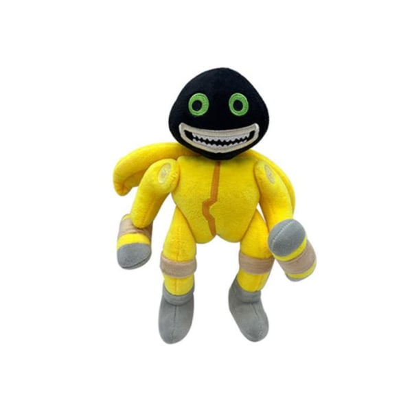 Monster fylld leksak skräck sång spel plysch leksak barn kuddar Yellow Monster 25cm