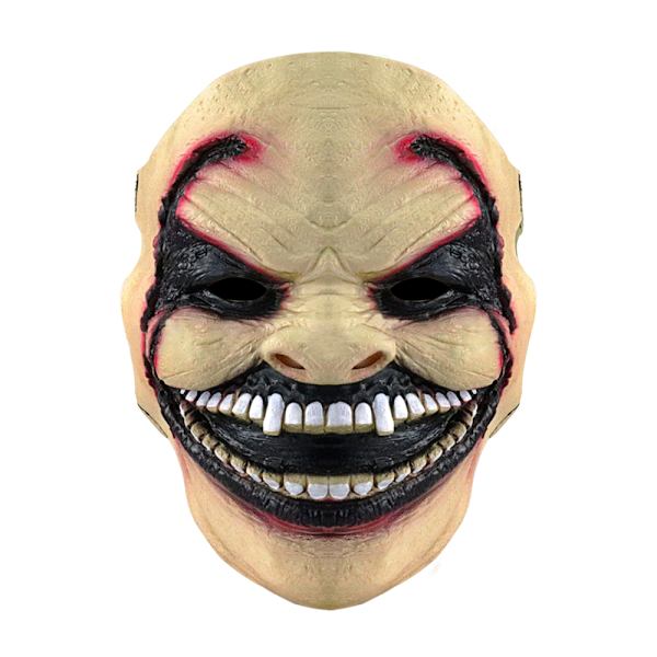 Pelottava päämaski lateksia Halloween-naamio naamiaisjuhliin Cosplay-rekvisiitta skin