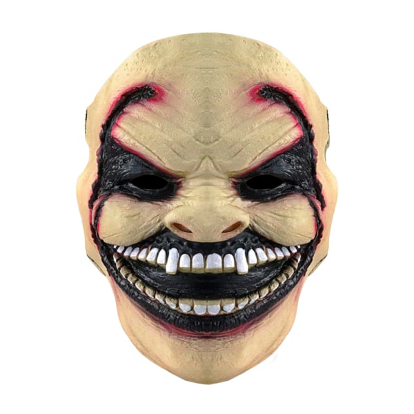 Skrämmande huvudmask Latex Halloween Mask Kostym Fest Cosplay rekvisita skin