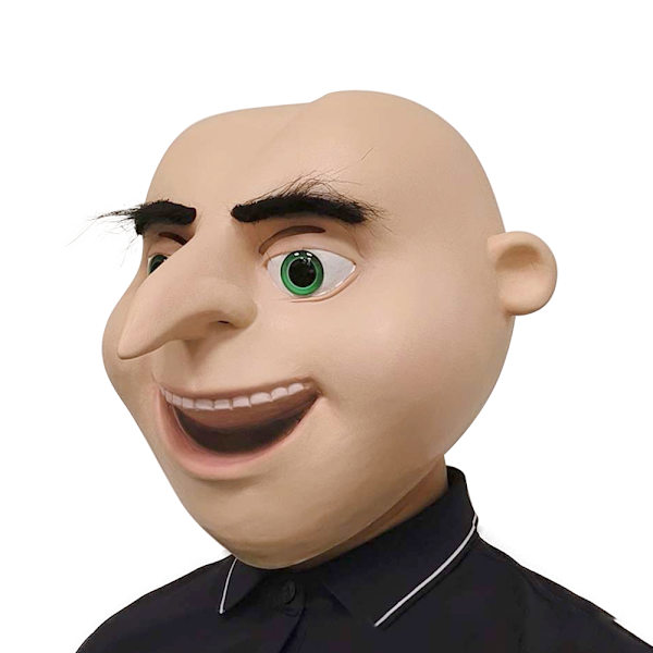 Cosplay Despicable Me Gru Helmask Halloween Maskerad Mask Rekvisita Latex B
