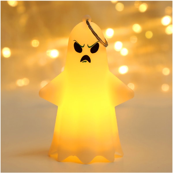 Halloween Spøgelseslys LED Natlampe Dekorationsrekvisitter Gave C