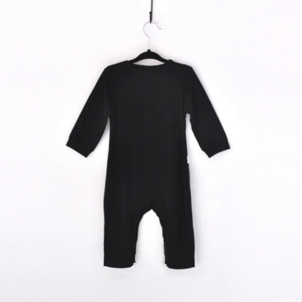 Baby Toddler Pojke Barn Gentleman Romper Födelsedag Bodysuit Kostymer Black