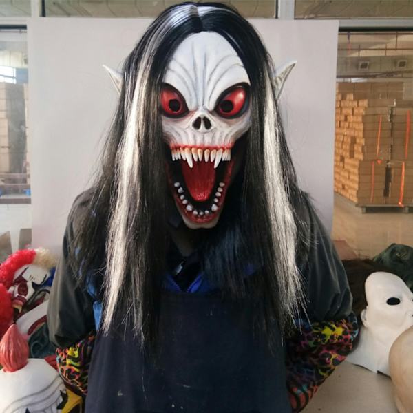 Vampyyrimaski Cosplay-asu Koko Pään Halloween-naamio