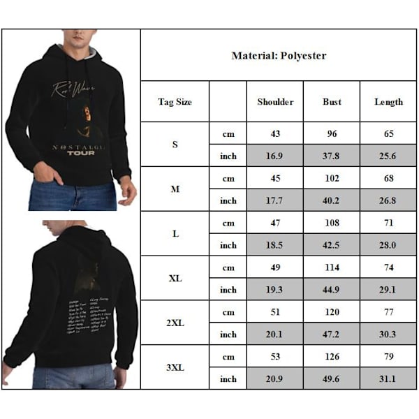 Unisex Hættetrøjer Sweatshirt Mænd Kvinder Hip Hop Vintage Streetwear Casual Pullover L