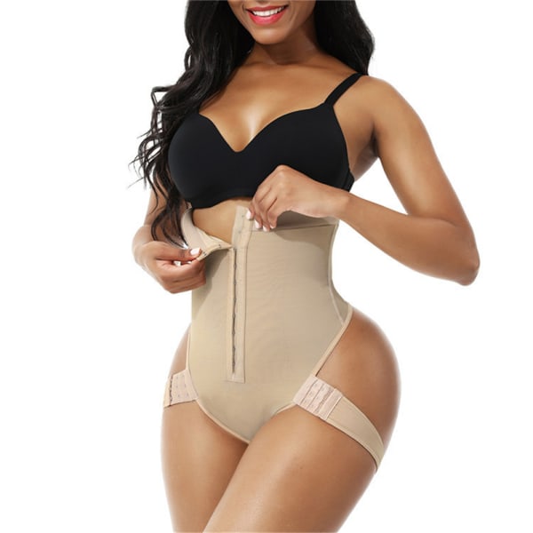 Damkläder Peach Butt Curvy Tummy Shaper Högmidjade Body Shaperwear Kalsonger Skin M