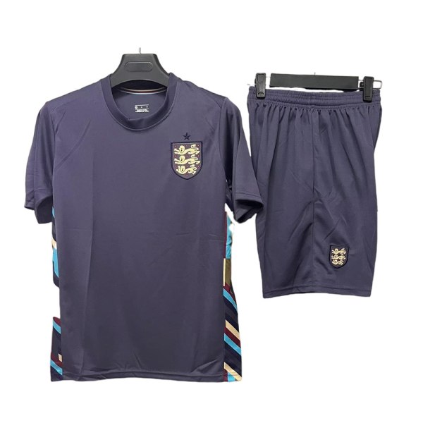 Footba Shirt Barn Pojkar Jersey Set Shorts Med Strumpor Fotbollslag Pojkar Flickor Sport Shorts B #22