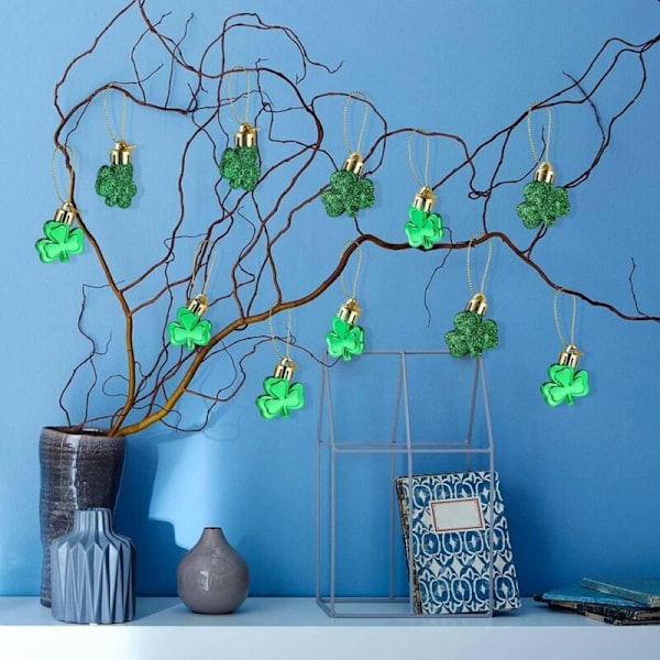 36 kpl Pyhän Patrickin päivän shamrock-koriste Onnenapila kodin sisustus 36 Pcs