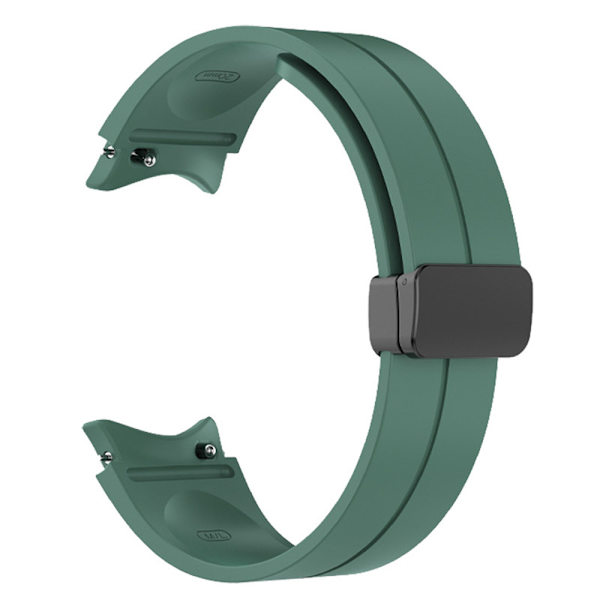 Magnetisk rem til Samsung Galaxy Watch 5 40 mm 44 mm/Galaxy Watch 5 Pro 45 mm/Galaxy Watch 4 40 mm 44 mm/4 Classic 42 mm 46 mm, Galaxy Watch 5/4 sportsrem Green