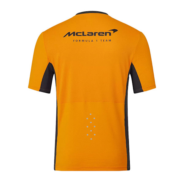 McLaren Racing F1 Tröja Formel 1 Team Herr Sommar Kortärmad Topp Orange M