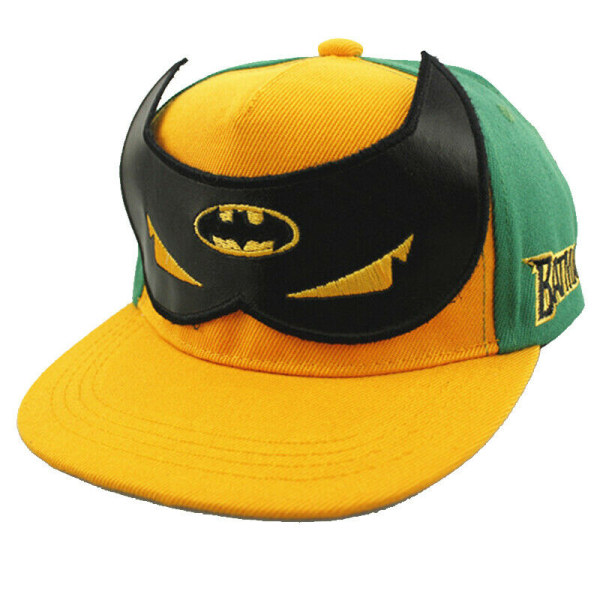 Kid Pojke Flicka Batman Baseball Cap Hip Hop Snapback för toddler Red+Black