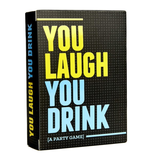 Du skrattar Du dricker Drickspelet för människor