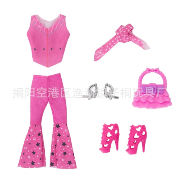 Barbie Dockkläder Tillbehör Leksakspresent För Barn #4