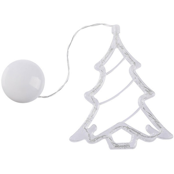 LED-julgransljus Ornament Väggfönster Hängande lampa Heminredning Bell