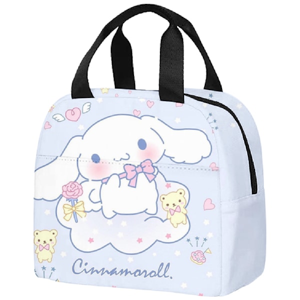 Barn Pojkar Flickor Bärbar Cinnamoroll Lunchbag Lunchlådor Isolerad Lunchväska Skola Picknicklåda #2