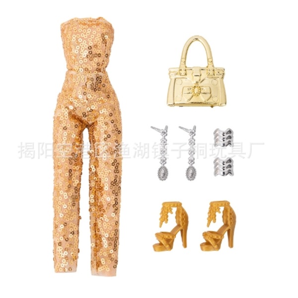 Barbie Dockkläder Tillbehör Leksakspresent För Barn #2