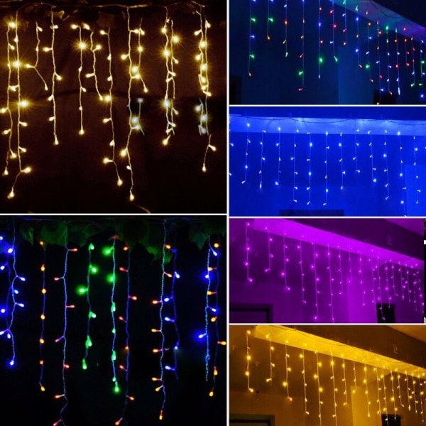 10m jul LED Strip Lights Julbelysning Heminredning Purple