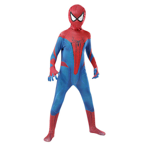 Spider-Man Spel Barn Pojkar Halloween Cosplay Party Jumpsuit 100cm