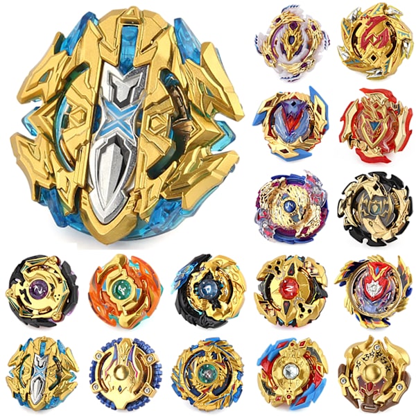 Kid Beyblade Burst Guld Edition Snurrleksaker Utan Launcher burst-H