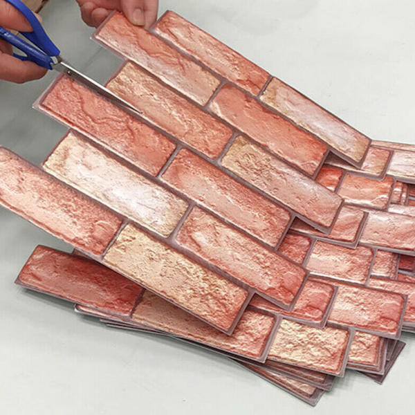 3D Mosaik Väggdekal Självhäftande Tapet Dekaler Heminredning 1PC