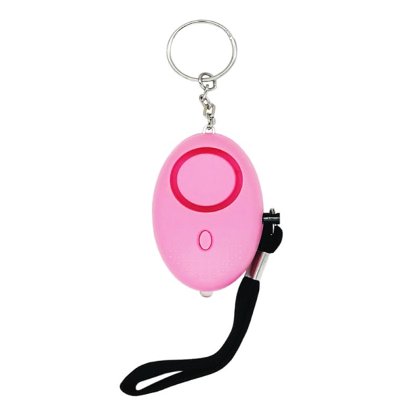 Personligt Larm med Ljus Säkerhetslarm 130db Wolf Guard Pink