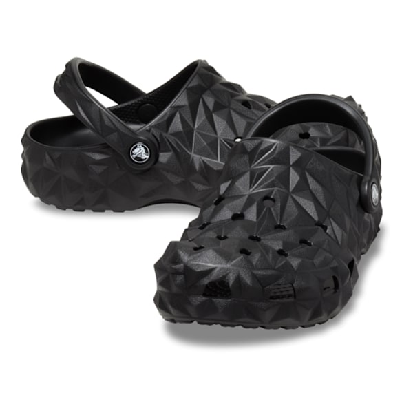 Crocs Unisex Classic Geometric Clog Tøfler Black 36