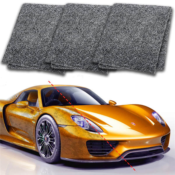3/5 kpl Nano Sparkle -liina auton naarmuille, korjaa naarmut helposti 3PCS