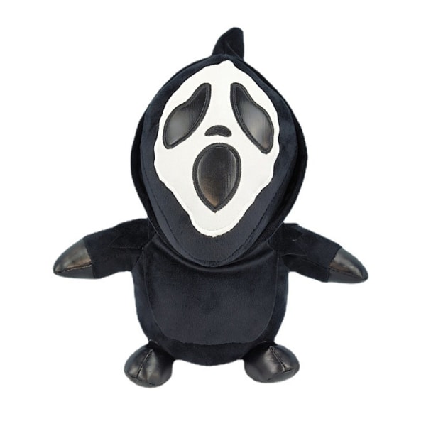 Scream Ghost Plyschleksak Killer Reaper Mjuk stoppad docka Halloween
