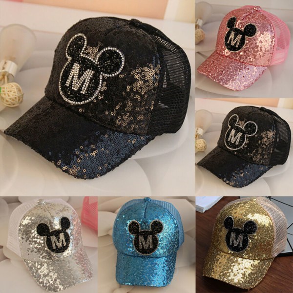 Basebollkeps för pojkar och flickor Mickey Minnie Mouse Sport Gold
