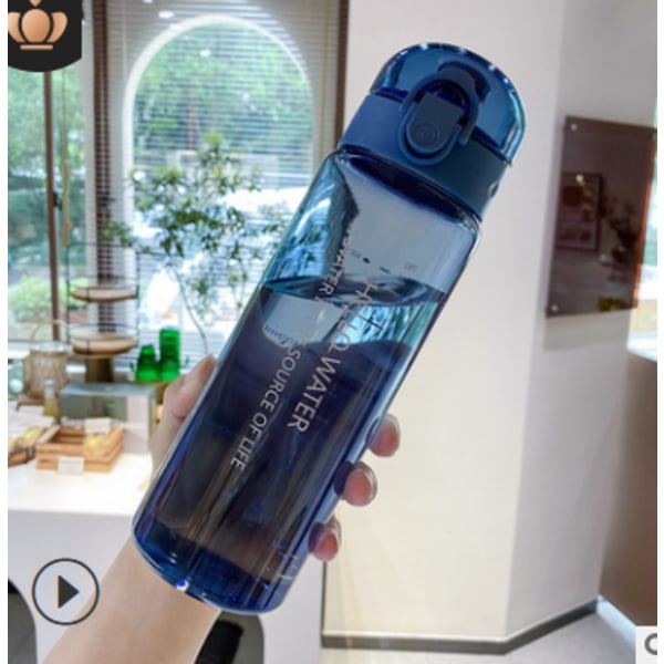 780ML Bärbara Sportvattenflaskor Gym Travel Klara läckagesäkra dricksflaskor bule