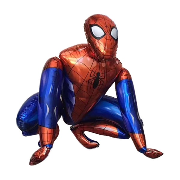 Spiderman/Batman/Iron Man 3D-montering Ballongdekoration Spiderman