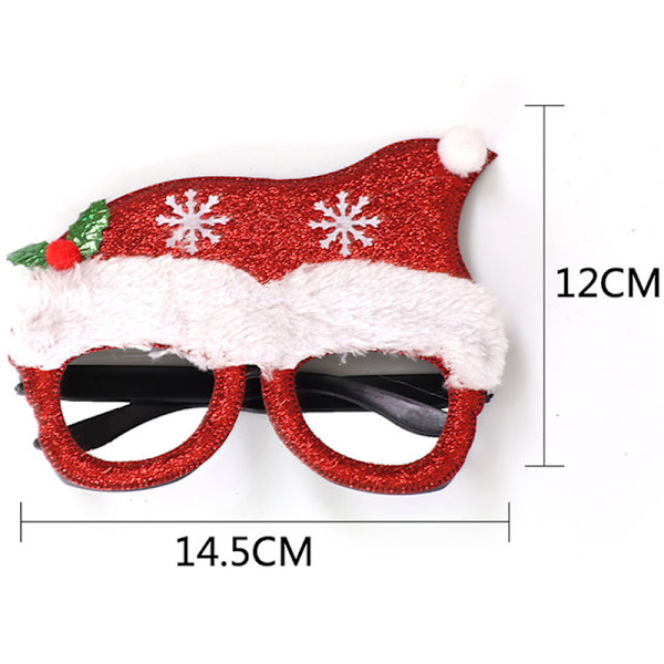 Julefrokost Briller Cosplay Børn Julepynt Gaver Bow