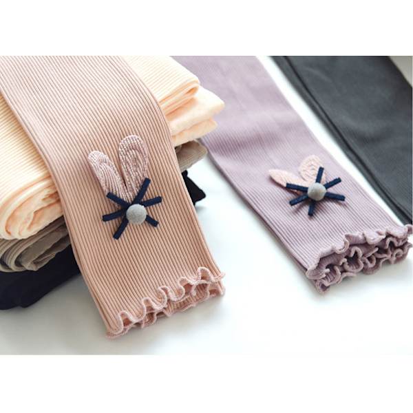 Lasten tyttöjen sarjakuva pystysuorat leggingsit mukavat housut pink 110cm