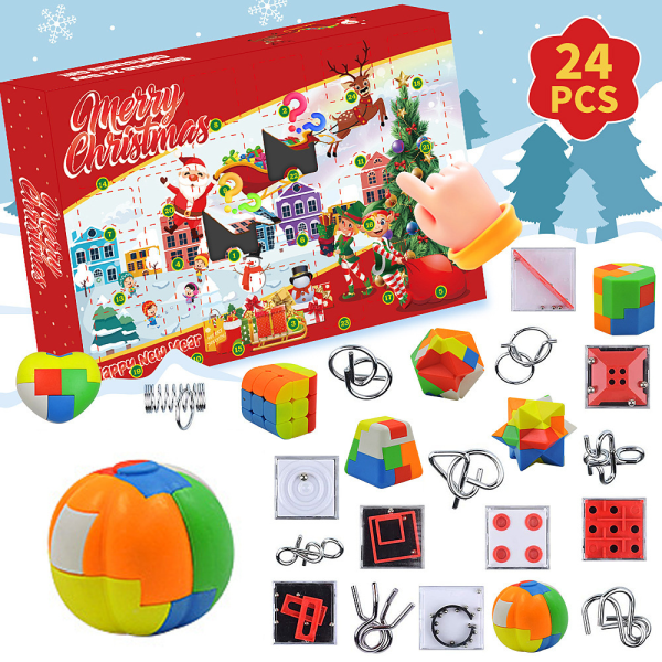 24 Dages Julekalender Sødt Fidget Legetøj Sst