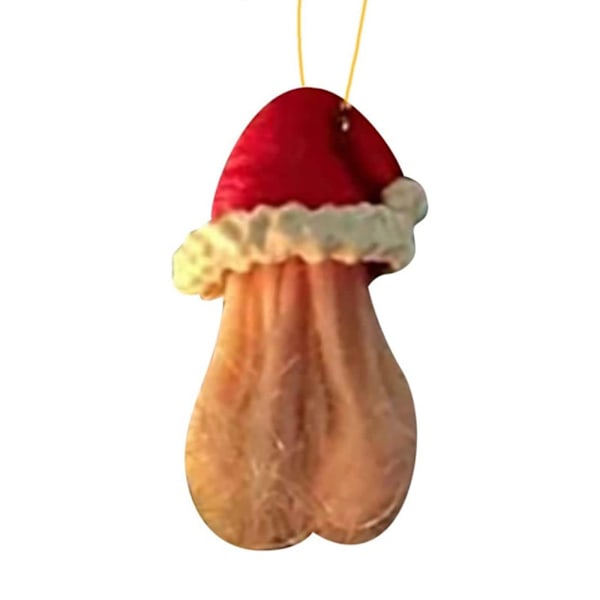Rolig 3D Julkula Julgranshängande Ornament Festdekoration B