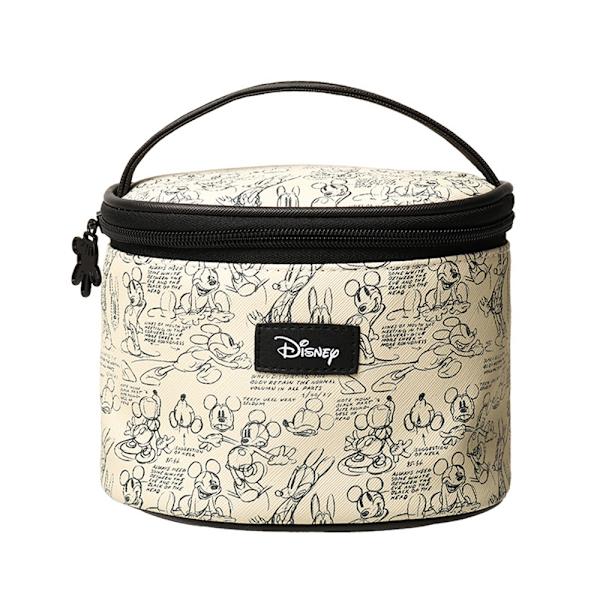 Mickey Mouse Hink Makeup Väska Kosmetisk Handväska Bärbar Förvaringsväska Resväska Påse D