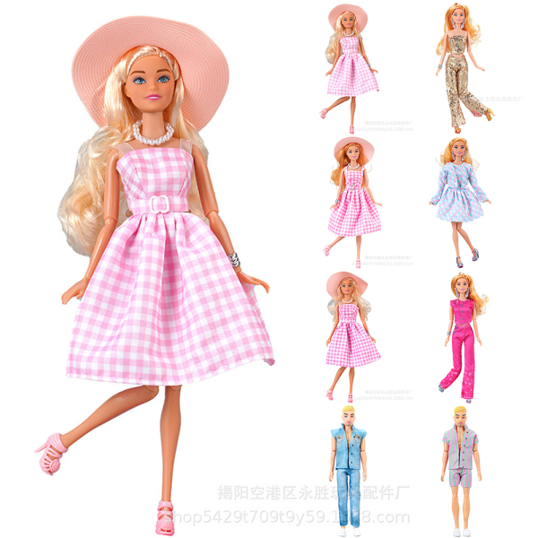 Vackra Barbie Margot Robbie som samlardocka barngåva #4