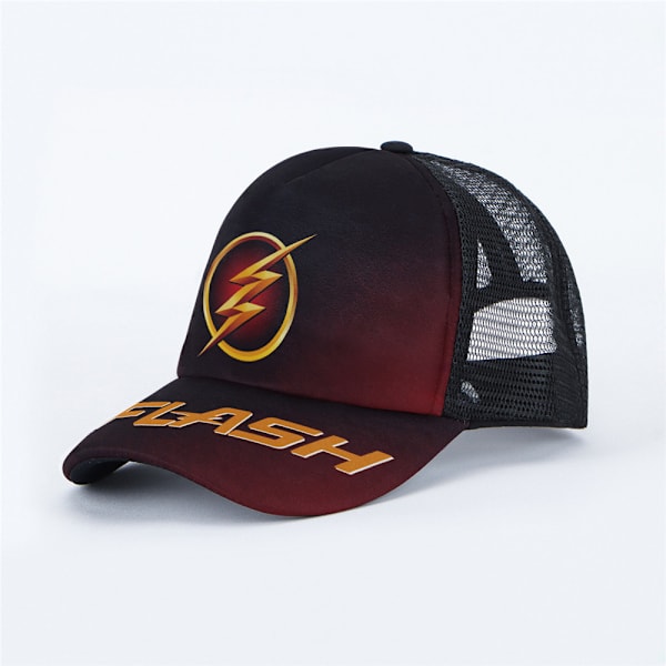Barn Pojkar Superhjälte Karaktär Marvel Basebollkeps Mesh Andningsbar Snapback Hatt Flash Man